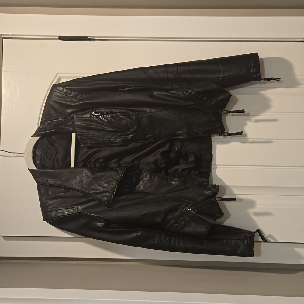 Blank NYC Faux Leather Moto Jacket